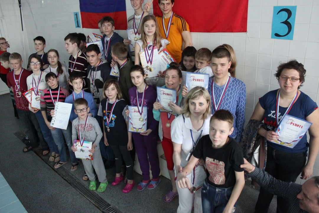 Открытые соревнования Щелковского муниципального района по плаванию среди детей с ОВЗ.